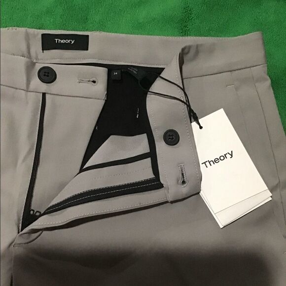 THEORY Zaine Neoteric STRETCH Pants Sz.34 - Picture 6 of 14